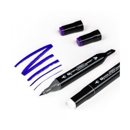 Rotulador Purple Stencil Marker