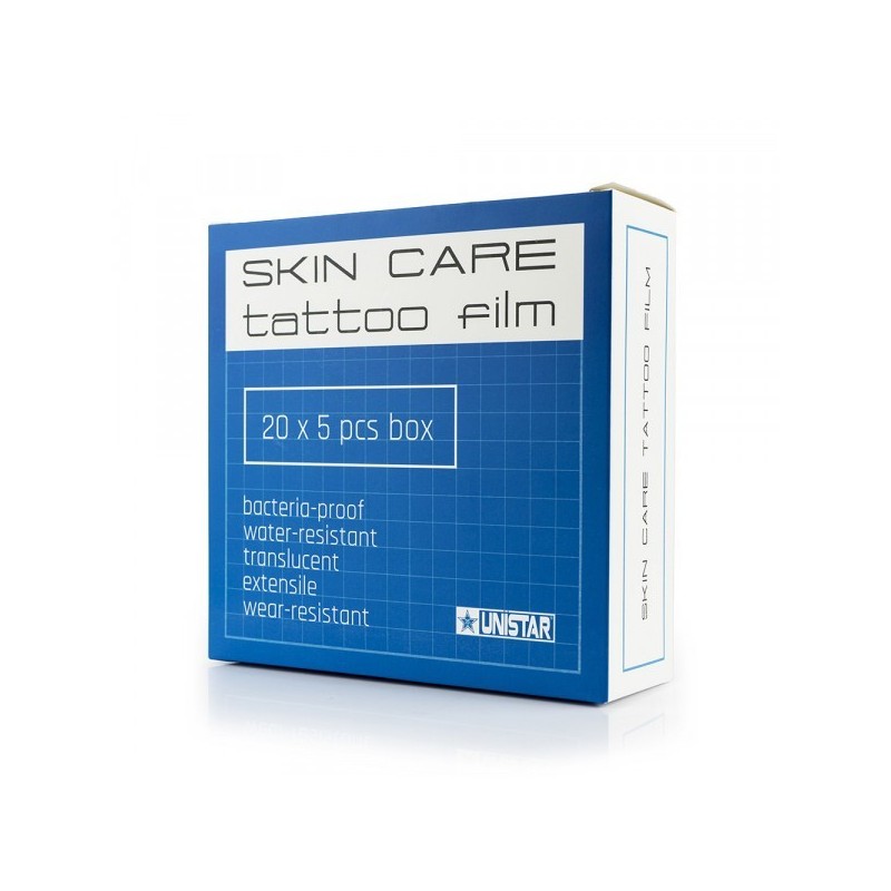 Skin Care Tattoo Film - Parches - 5uds - 12,5cm x 12,5cm